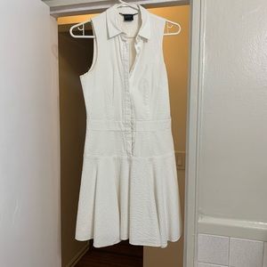 Armani Exchange White Tennis Dress